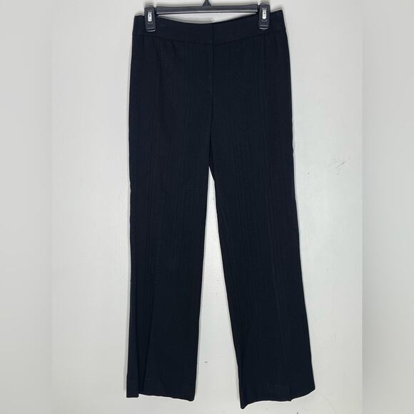 ELIE TAHARI Aztec Print Textured Straight Leg Dress Pants Size 4 - Picture 1 of 8